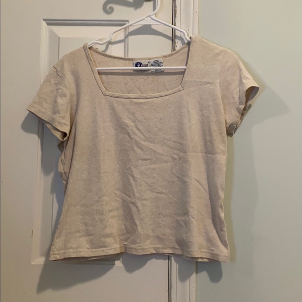 Vintage Square Neck Top